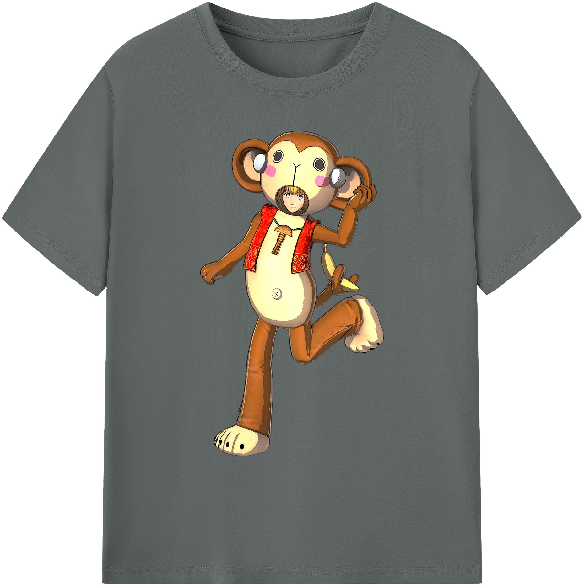 （画像用） 進撃の巨人 アルミン·アルレルト Attack on Titan Armin Arlert 綿100％ メンズ半袖Tシャツ｜肌触りやわらか＆通気性